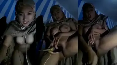 Mukenah Nakal Colok Puas Becek Liar