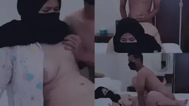 Tante Jilbab Rencana Tidur Berubah Jadi Sesi Lumer Hot